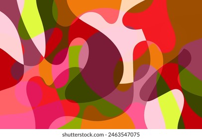 Diseño de fondo Abstractas colorido, Arte vectorial