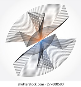 Colorful abstract background for design. Vector template