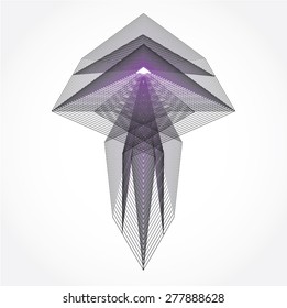 Colorful abstract background for design. Vector template