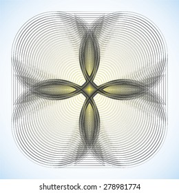 Colorful abstract background for design. Vector template