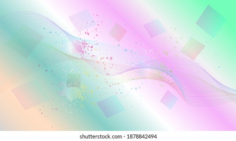 Colorful abstract background design. Website Landing Page. Template for apps. Modern geometric. Vector illustration.