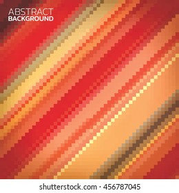 Colorful abstract background with diagonal square lines