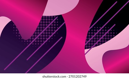Colorful abstract background with different geometric patterns