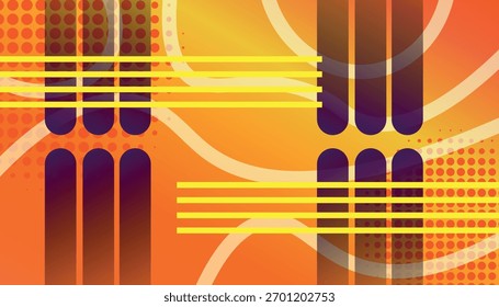 Fondo abstracto colorido con diferentes patrones geométricos