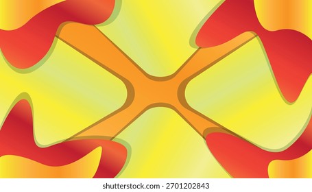 Colorful abstract background with different geometric patterns