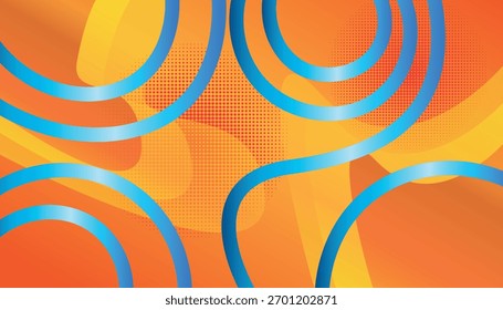 Colorful abstract background with different geometric patterns