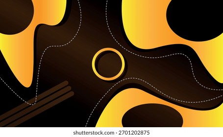 Colorful abstract background with different geometric patterns
