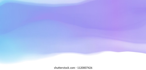 Colorful abstract background with diffusion gradients. Liquid color backdrop consisting of multicolored fluid curves smoothly flowing into each other. Beautiful wavy wallpaper.