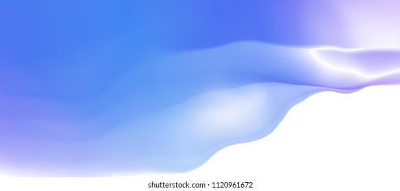 Colorful abstract background with diffusion gradients. Liquid color backdrop consisting of multicolored fluid curves smoothly flowing into each other. Beautiful wavy wallpaper.