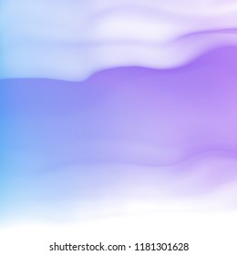 Colorful abstract background with diffusion gradients. Liquid color backdrop consisting of multicolored fluid curves smoothly flowing into each other. Beautiful wavy wallpaper.