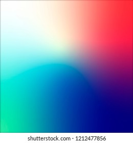 Colorful abstract background with diffusion gradients. Liquid color backdrop. Beautiful vibrant wallpaper.