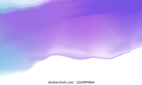 Colorful abstract background with diffusion gradients. Liquid color backdrop consisting of multicolored fluid curves smoothly flowing into each other. Beautiful wavy wallpaper.