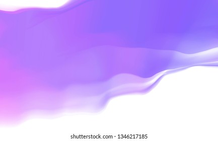 Colorful abstract background with diffusion gradients. Liquid color backdrop consisting of multicolored fluid curves smoothly flowing into each other. Beautiful wavy wallpaper.