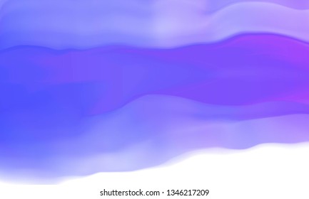 Colorful abstract background with diffusion gradients. Liquid color backdrop consisting of multicolored fluid curves smoothly flowing into each other. Beautiful wavy wallpaper.