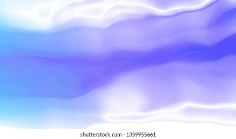 Colorful abstract background with diffusion gradients. Liquid color backdrop consisting of multicolored fluid curves smoothly flowing into each other. Beautiful wavy wallpaper.