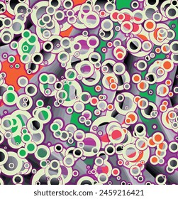Colorful abstract background . Digital image with a psychedelic stripes. Argent base for website, print, basis for banners, wallpapers, business cards, brochure, banner