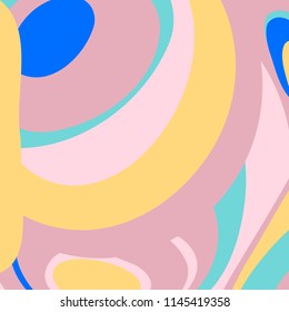 Colorful abstract background with distorted geometric shapes