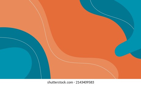 Colorido fondo abstracto con sombra dínmica sobre el fondo. Concepto de fondo de verano con espacio de copia. Fondo vectorial. EPS 10