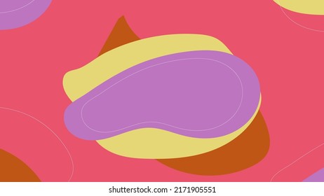Colorido fondo abstracto con sombra dínmica sobre el fondo. Concepto de fondo de verano con espacio de copia. Fondo vectorial. EPS 10