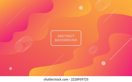 Colorful abstract background with dynamic design. Creative illustration for poster, brochure, landing, page, cover, ad, promotion. Eps10 vector