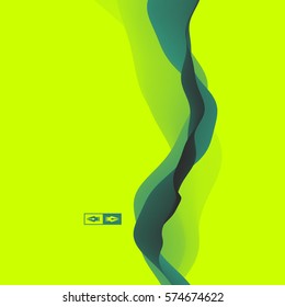 Colorful Abstract Background. Dynamic Effect. Futuristic Technology Style. Motion Vector Illustration. 