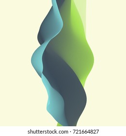Colorful abstract background. Dynamic effect. Futuristic technology style. Motion vector illustration.