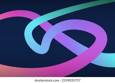 Colorful abstract background, dynamic neon effect, design template for poster and cover.