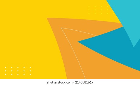 Colorful abstract background with dynamic shadow on background. Summer background concept with copy space. Vector background. EPS 10