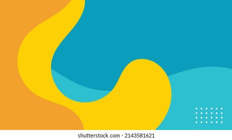 Colorful abstract background with dynamic shadow on background. Summer background concept with copy space. Vector background. EPS 10