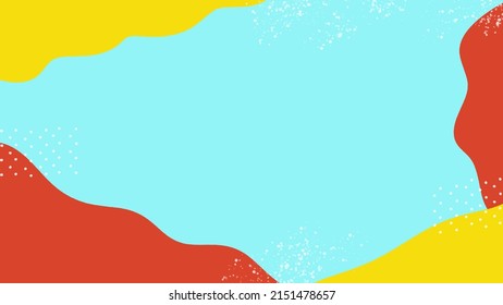 Farbiger abstrakter Hintergrund mit dynamischem Hintergrund. Sommerhintergrund-Konzept mit Kopienraum. Vektorhintergrund. EPS10