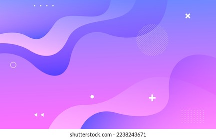 Colorful abstract background. Dynamic shapes composition. Vector illustration
