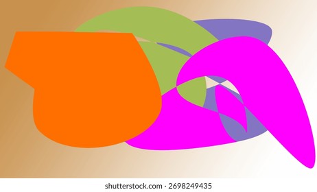 Fondo abstracto colorido con Formas dinámicas y diseño de gradiente brillante, concepto de arte digital moderno.
