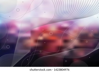 colorful abstract background for electronic devices. Vector illustration layout. Exclusive splash and spreading spot. Brown abstract background from blurred smooth spots. line and dot pattern