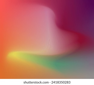 Fondo colorido y abstracto. Un entorno elegante con espacio para el diseño. Dobles ondulados suaves. Transiciones suaves de colores irrisorios. Fondo arcoiris.
