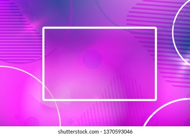 Colorful abstract background with empty frame. Template for a text. Fluid shape, dynamic background, gradient color, flowing shapes