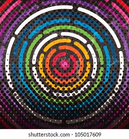 Colorful  abstract background. EPS 10 vector illustration.
