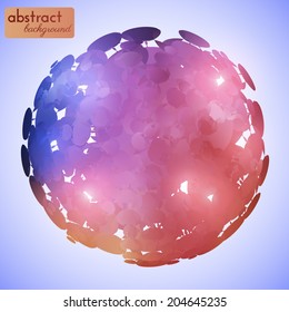 Colorful abstract background. Eps10