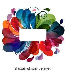 colorful abstract background eps10