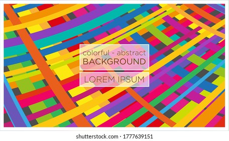 Fondo colorido y abstracto. Vector Eps10.