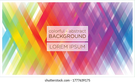 Colorful abstract background. Eps10 vector.
