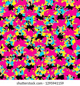 Colorful abstract background. Fashion graphics.