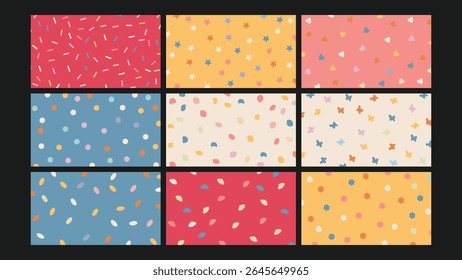 Colorful abstract background featuring flowing wavy lines and bold color blocks, ideal for energetic and creative visual projects with a modern flair.