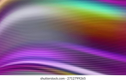 colorful abstract background featuring soft horizontal stripes and a rainbow spectrum. Ideal for digital projects, presentations,