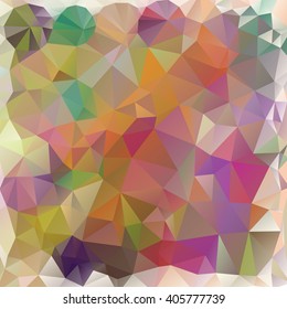 Colorful abstract background with figures of landfill