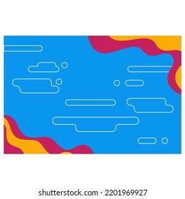 Colorful abstract background fit for backdrop, poster, illustration. Vector EPS10