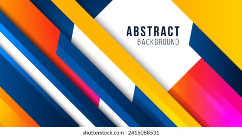 Colorful abstract background with flat design vector design in eps 10