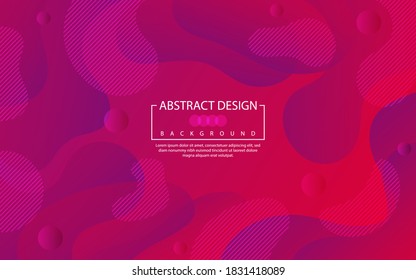 Colorful abstract background. Fluid shapes composition. Eps10 vector