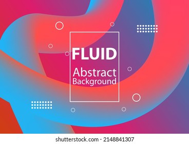 colorful abstract background with fluid style,vector illustration