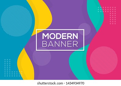 Colorful abstract background. Colorful geometric background. banner background design. modern vector design. vector eps 10. Creative concept, easy to edit and customize. 