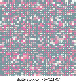 Colorful Abstract Background. Geometric Figures of Different Colors. Modern Digital Pattern